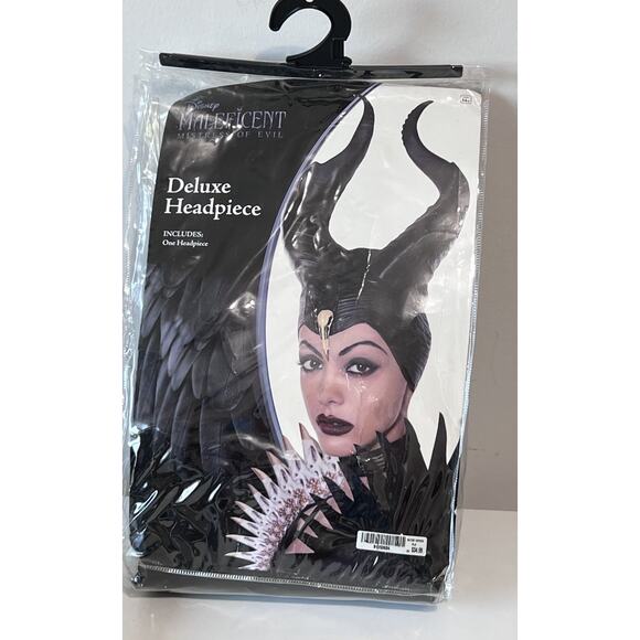 Disney Maleficent Headpiece Mistress of Evil Deluxe Adult Headpiece Horns - Picture 1 of 8